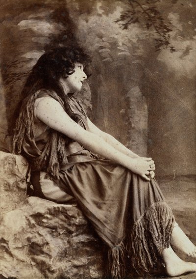 Sarah Bernhardt in a New York Production by Napoleon Sarony